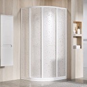Душовий куточок Ravak Supernova SKCP4 80х80 см профіль білий/пластик Pearl 3114O10211