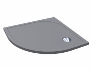 Душовий піддон Miraggio Madrid 800 кварцовий пісок Mirastone сірий 0000643