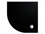 Душовий піддон Miraggio Madrid 900 кварцовий пісок Mirastone чорний 0000693