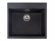 Мойка для кухни Miraggio Lagoon 54,1х51,1 см кварцевый песок Mirastone черный 0001039
