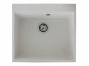 Мойка для кухни Miraggio Lagoon 54,1х51,1 см кварцевый песок Mirastone жасмин 0001139