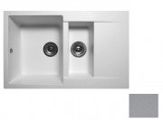 Мийка для кухні Miraggio LaPas 78,6 х48, 9 см кварцовий пісок Mirastone stone gray 0000023