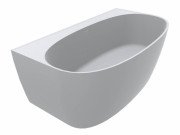 Ванна зі штучного каменю Miraggio Anna 160х85 см Mirasoft Technology білий 0001640