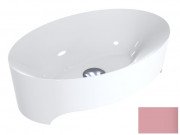 Раковина для ванної Miraggio Evora 50х32 см мармур мармур Miramarble світло-рожевий 0000301