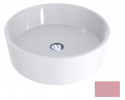 Раковина для ванной Miraggio Sofia Ø47,7 см литой мрамор Miramarble светло-розовый 0000341