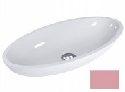 Раковина для ванной Miraggio Nice 59,5х29,7 см литой мрамор Miramarble светло-розовый 0000619