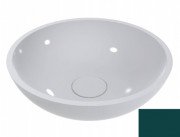 Раковина для ванної Miraggio Palermo Ø49,7 см литий мармур Miramarble синьо-зелений 0000337