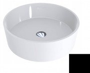 Раковина для ванної Miraggio Sofia Ø47,7 см литий мармур Miramarble чорний матовий 0000345