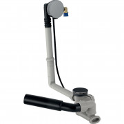 Слив для ванны Geberit d52 с поворотным механизмом и подводом с отделочным комплектом хром глянцевый 150.710.21.6