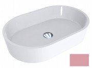 Раковина для ванной Miraggio Sorrento 55х35,1 см литой мрамор Miramarble светло-розовый 0001159