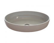 Раковина для ванной Snail Парадиз 60х40 см литьевой мрамор белый 179