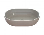 Раковина для ванной Snail Персия 54х38 см литьевой мрамор белый 175