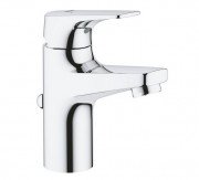 Смеситель для раковины Grohe BauFlow однорычажный с донным клапаном хром 23751000