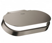 Держатель для туалетной бумаги Grohe Selection с крышкой металл темный графит матовый 41069AL0