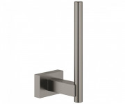 Держатель для запасного рулона туалетной бумаги Grohe Essentials Cube металл темный графит матовый 40623AL1