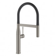 Змішувач для кухні Grohe Essentials з професійною лійкою темний матовий графіт 30294AL0