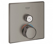 Термостат для душа Grohe Grohtherm SmartControl встраиваемый графит темный матовый 29123AL0
