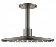 Верхний душ Grohe Rainshower 310 SmartActive с потолочным держателем темный графит матовый 26477AL0