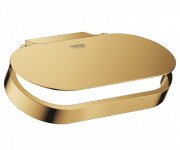 Тримач для туалетного паперу Grohe Selection з кришкою метал холодний світанок глянсовий 41069GL0