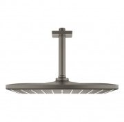 Верхній душ Grohe Rainshower 310 Mono Cube з стельовим тримачем темний матовий графіт 26566AL0