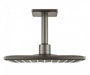 Верхний душ Grohe Rainshower SmartActive 310 Cube с потолочным держателем темный графит матовый 26481AL0