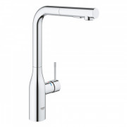 Змішувач для кухні Grohe Essence одноважільний з висувною лійкою хром 30504000