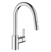 Смеситель для кухни Grohe Feel однорычажный с выдвижной лейкой хром 31486001