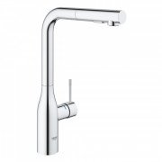 Смеситель для кухни Grohe Essence однорычажный с выдвижной лейкой хром 30504000