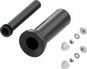 Комплект подовжених патрубків TECE DN 90 для приєднання унітазу 40 см поліетилен 9820305