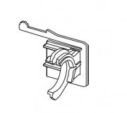 Держатель заливного клапана ТЕСЕ для сливного бачка Octa 27 мм M 30 9820375