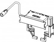 Електропривод змиву для бачків TECE Uni та Octa 9820495
