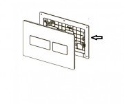 Монтажна рамка для панелі змиву TECE TECEsolid 9820426