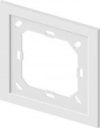 Декоративна рамка для кімнатних термостатів TECE TECEfloor білий пластик 77410052