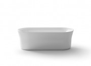 Ванна акрилова Ravak Ypsilon 180x80 см білий/слив перелив чорний XC00100034