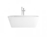 Ванна акриловая Ravak Solo 178x80 см отдельно стоящая белый/слив перелив черный XC00100036