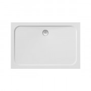 Душовий піддон Ravak Gigant Pro Chrome 100x90 см мармур білий XA04A701010