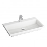 Раковина для ванної кімнати Ravak Comfort 80х46 см кераміка білий XJX01280001