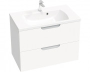 Тумба под раковину Ravak Classic II SD 800 подвесная МДФ белый/серый X000001481
