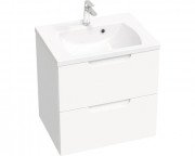 Тумба под раковину Ravak Classic II SD 600 подвесная МДФ белый/белый X000001476