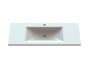 Раковина для ванної Snail Орфей 99х48,5 см ливарний мармур білий 165