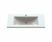 Раковина для ванної Snail Орфей 80х48,5 см ливарний мармур білий 165/800