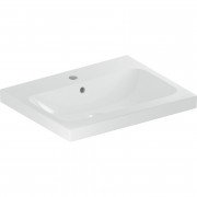 Раковина для ванної Geberit iCon Light 60х48 см з отвором під змішувач білий санфарфор 501.834.00.1