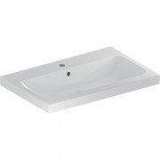 Раковина для ванної Geberit iCon Light 75x48 см з отвором під змішувач білий санфарфор 501.835.00.1