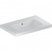 Раковина для ванної Geberit iCon Light 75x48 см без отвору під змішувач білий санфарфор 501.839.00.3