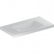 Раковина для ванної Geberit iCon Light 90x48 см без отвору під змішувач білий санфарфор 501.840.00.7