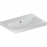 Раковина для ванної Geberit iCon Light 60x42 см без отвору під змішувач білий санфарфор 501.841.00.3