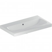 Раковина для ванної Geberit iCon Light 75x42 см без отвору під змішувач білий санфарфор 501.842.00.3