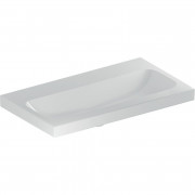 Раковина для ванної Geberit iCon Light 75x42 см без отвору під змішувач білий санфарфор 501.842.00.7