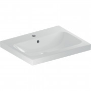 Раковина для ванної Geberit iCon Light 60x48 см з отвором під змішувач білий санфарфор 501.847.00.1