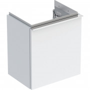 Тумба під раковину Geberit iCon 37x41, 5x27, 9 см ДСП білий глянцевий ручка хром глянцевий 502.300.01.2